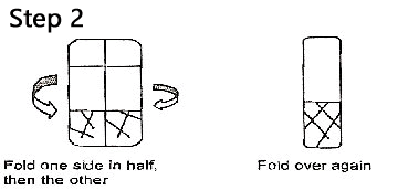 Folding your Dobok - Step 2